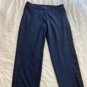 Halogen tuxedo stripe dress pant